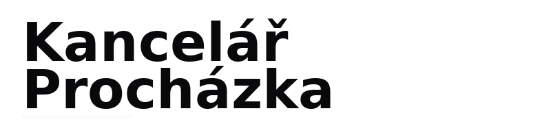 Kancelář Procházka logo